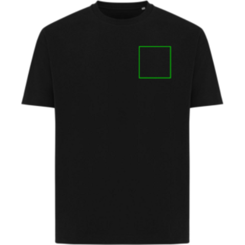 IQONIQ Teide T-Shirt aus recycelter Baumwolle schwarz bedrucken, Art.-Nr. T9105.001.4XL IQONIQ Teide T-Shirt aus recycelter Baumwolle schwarz bedrucken, Art.-Nr. T9105.001.4XL