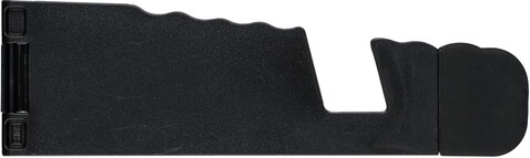 Handyhalter für Tablets und Smartphones Romina – Schwarz bedrucken, Art.-Nr. 001999999_8842