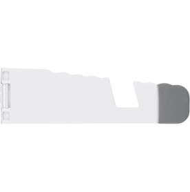 Handyhalter für Tablets und Smartphones Romina – Weiß bedrucken, Art.-Nr. 002999999_8842 Handyhalter für Tablets und Smartphones Romina – Weiß bedrucken, Art.-Nr. 002999999_8842