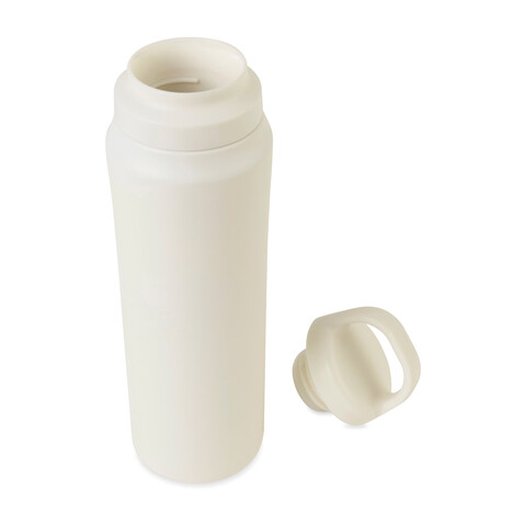 Aviana™ Rowan RCS recycelte Wasserflasche 470ml weiß bedrucken, Art.-Nr. 101952-119