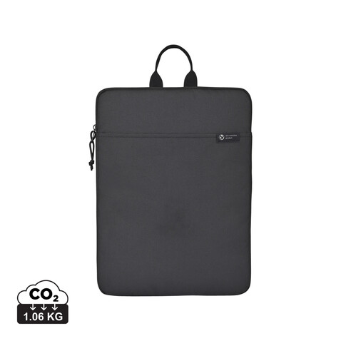 Renew AWARE™ rPET 16&#039;&#039; Laptop Sleeve schwarz bedrucken, Art.-Nr. 102055-001