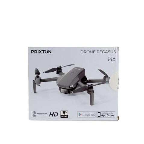 Prixton Pegasus 720P GPS Drohne, schwarz bedrucken, Art.-Nr. 1PA19290