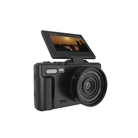 Prixton DV900 XPLORER 4K Digitalkamera, schwarz bedrucken, Art.-Nr. 1PA19590