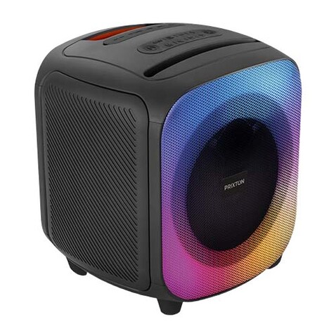 Prixton Jaia 40W Karaoke Bluetooth® Lautsprecher, schwarz bedrucken, Art.-Nr. 1PA19990