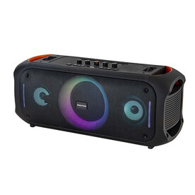 Prixton Jaia Max 75W Karaoke Bluetooth® Lautsprecher, schwarz bedrucken, Art.-Nr. 1PA20090