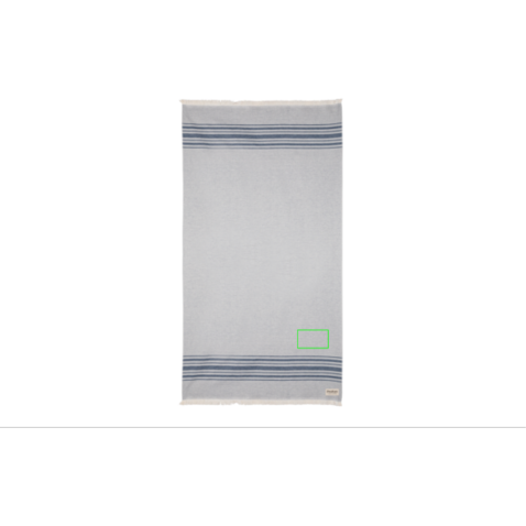 Ukiyo Yumiko AWARE™ Hamamtuch 100x180cm navy blau bedrucken, Art.-Nr. P453.795