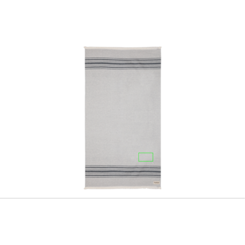 Ukiyo Yumiko AWARE™ Hamamtuch 100x180cm schwarz bedrucken, Art.-Nr. P453.791