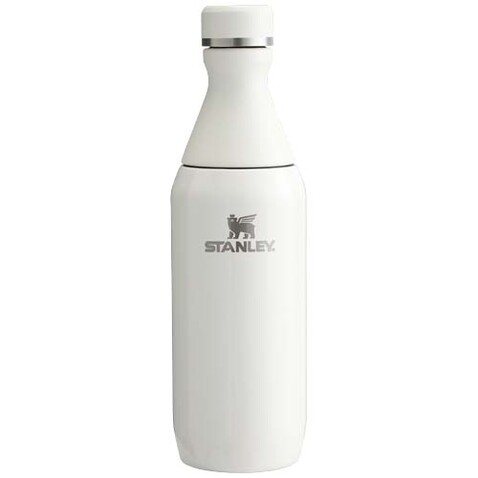 Stanley 350 ml All Day Slim Flasche, creme bedrucken, Art.-Nr. 10088310