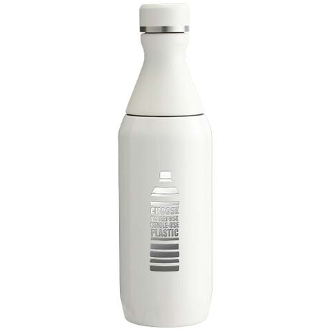 Stanley 350 ml All Day Slim Flasche, creme bedrucken, Art.-Nr. 10088310