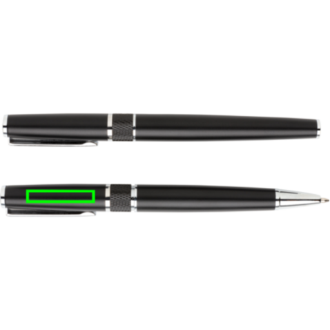 Swiss Peak Deluxe Stifteset schwarz bedrucken, Art.-Nr. P610.781