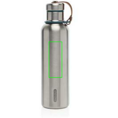 Black+Blum isolierte Wasserflasche groß, 750ml turkis bedrucken, Art.-Nr. P439.1133