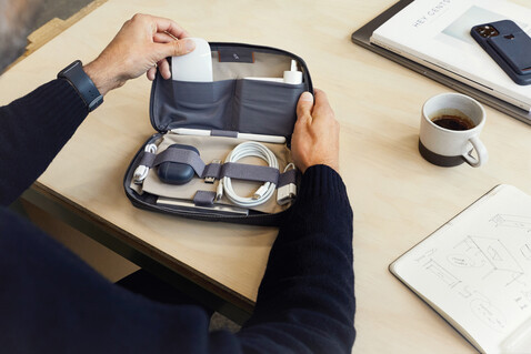 Bellroy Tech Kit schwarz bedrucken, Art.-Nr. P763.4101