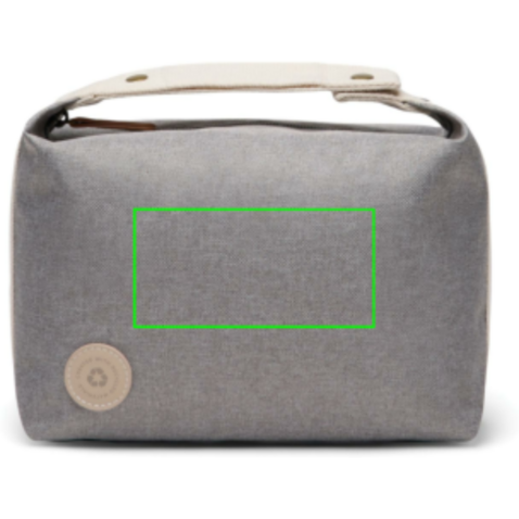 VINGA Sortino RCS Kosmetiktasche blau bedrucken, Art.-Nr. V7030205
