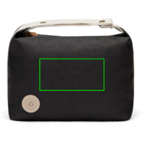 VINGA Sortino RCS Kosmetiktasche schwarz bedrucken, Art.-Nr. V7030201