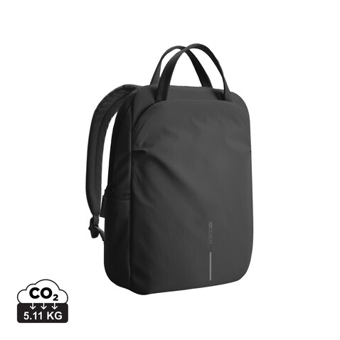 XD Design Soft Tote Rucksack schwarz, grau bedrucken, Art.-Nr. P706.3001
