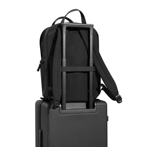 XD Design Soft Tote Rucksack schwarz, grau bedrucken, Art.-Nr. P706.3001