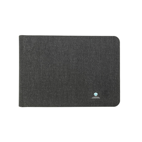 Swiss Peak magnet. 15,6&quot; Laptop-Sleeve mit 15W Ladefunktion schwarz bedrucken, Art.-Nr. P309.0701