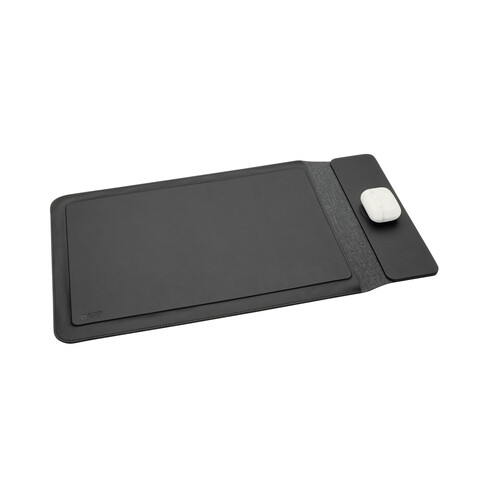 Swiss Peak magnet. 15,6&quot; Laptop-Sleeve mit 15W Ladefunktion schwarz bedrucken, Art.-Nr. P309.0701