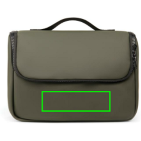 VINGA Baltimore Reise-Kosmetiktasche grün bedrucken, Art.-Nr. V820027