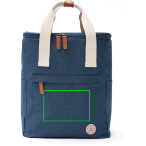 VINGA Sortino Wanderkühlrucksack blau bedrucken, Art.-Nr. 51102