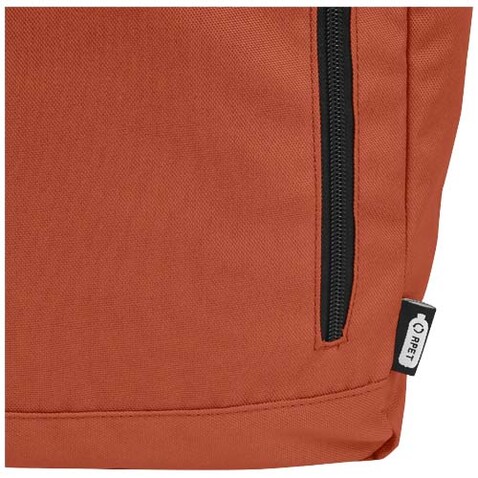 Byron 15,6&quot; GRS RPET Roll-Top Rucksack 18 L, Brick bedrucken, Art.-Nr. 12065932