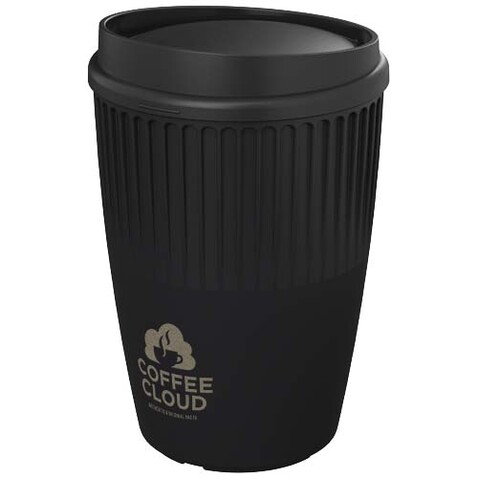 Cirrus 350 ml Becher, schwarz bedrucken, Art.-Nr. 21074590 Cirrus 350 ml Becher, schwarz bedrucken, Art.-Nr. 21074590