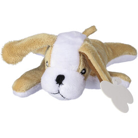 Plüsch-Hund Finnian – Braun bedrucken, Art.-Nr. 011999999_8053