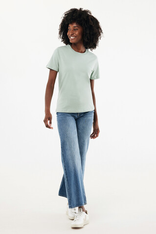 IQONIQ Brett T-Shirt aus recycelter Baumwolle Iceberg green bedrucken, Art.-Nr. T9107.023.L