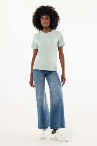 IQONIQ Brett T-Shirt aus recycelter Baumwolle Iceberg green bedrucken, Art.-Nr. T9107.023.L