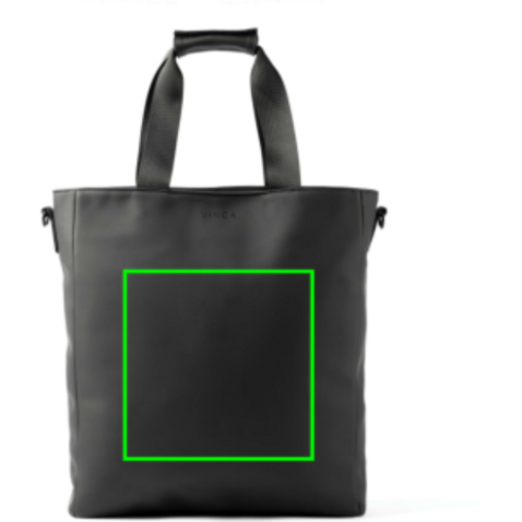 VINGA Baltimore Office-Tote schwarz bedrucken, Art.-Nr. 501319