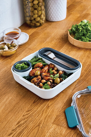 Black+Blum Lunch Box Original turkis bedrucken, Art.-Nr. P439.0233 Black+Blum Lunch Box Original turkis bedrucken, Art.-Nr. P439.0233