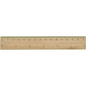 Lineal aus Bambus Greta – Braun bedrucken, Art.-Nr. 011999999_8930