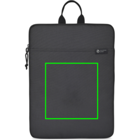 Renew AWARE™ rPET 16&#039;&#039; Laptop Sleeve schwarz bedrucken, Art.-Nr. 102055-001