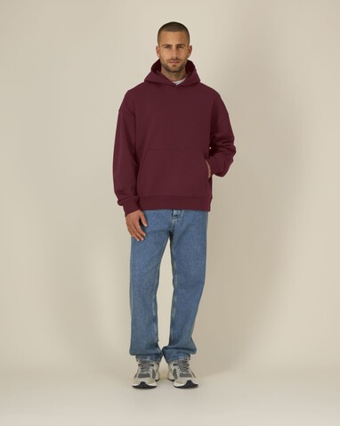 Chaser - Der Relaxed Unisex-Hoodie - Burgundy - XXS bedrucken, Art.-Nr. STSU077C2442S