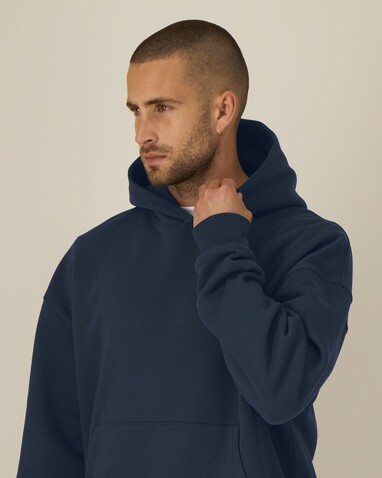Chaser - Der Relaxed Unisex-Hoodie - French Navy - S bedrucken, Art.-Nr. STSU077C7271S