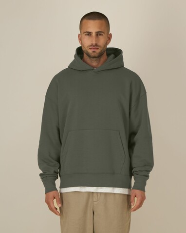 Chaser - Der Relaxed Unisex-Hoodie - Khaki - XXS bedrucken, Art.-Nr. STSU077C2232S Chaser - Der Relaxed Unisex-Hoodie - Khaki - XXS bedrucken, Art.-Nr. STSU077C2232S