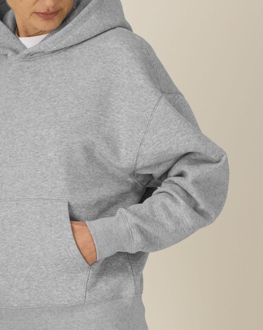 Chaser - Der Relaxed Unisex-Hoodie - Heather Grey - L bedrucken, Art.-Nr. STSU077C2501L Chaser - Der Relaxed Unisex-Hoodie - Heather Grey - L bedrucken, Art.-Nr. STSU077C2501L