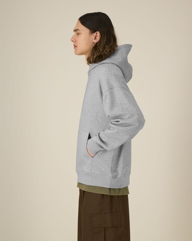 Chaser - Der Relaxed Unisex-Hoodie - Heather Grey - XXS bedrucken, Art.-Nr. STSU077C2502S Chaser - Der Relaxed Unisex-Hoodie - Heather Grey - XXS bedrucken, Art.-Nr. STSU077C2502S