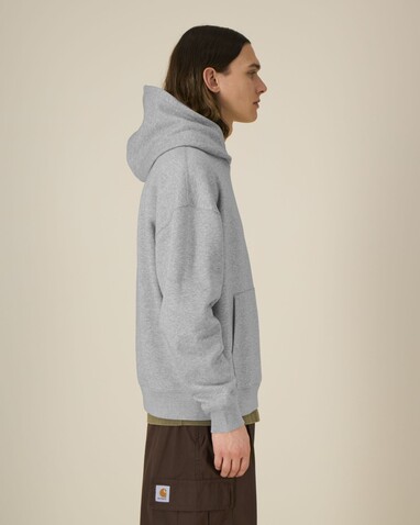 Chaser - Der Relaxed Unisex-Hoodie - Heather Grey - XL bedrucken, Art.-Nr. STSU077C2501X