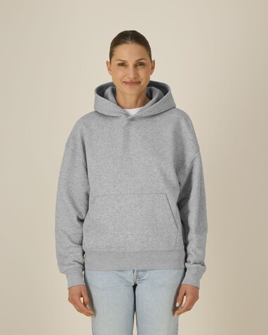 Chaser - Der Relaxed Unisex-Hoodie - Heather Grey - XXL bedrucken, Art.-Nr. STSU077C2502X