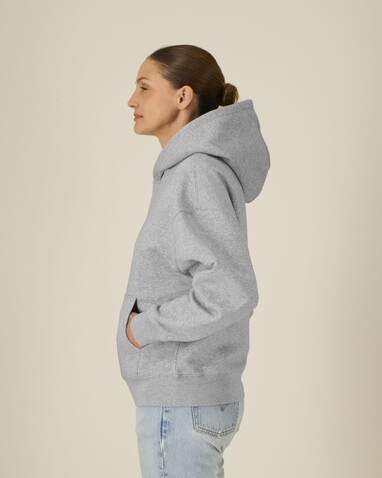Chaser - Der Relaxed Unisex-Hoodie - Heather Grey - XS bedrucken, Art.-Nr. STSU077C250XS