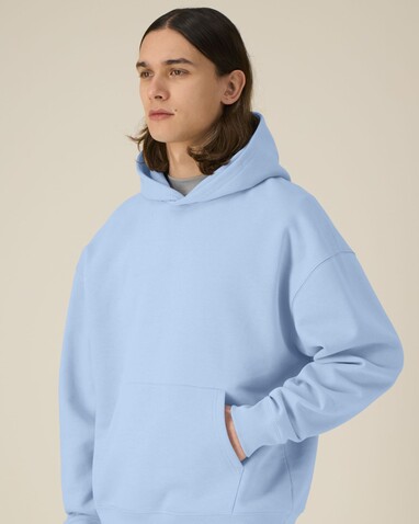 Chaser - Der Relaxed Unisex-Hoodie - Blue Soul - M bedrucken, Art.-Nr. STSU077C1491M Chaser - Der Relaxed Unisex-Hoodie - Blue Soul - M bedrucken, Art.-Nr. STSU077C1491M