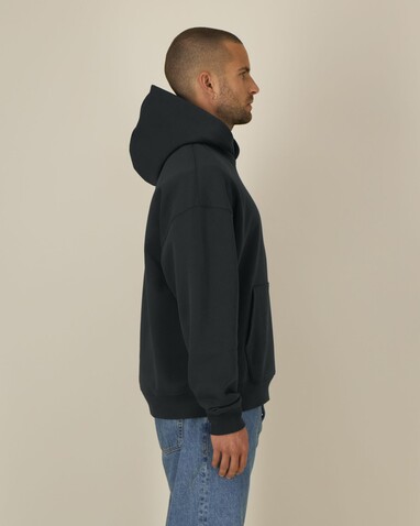Chaser - Der Relaxed Unisex-Hoodie - Black - L bedrucken, Art.-Nr. STSU077C0021L