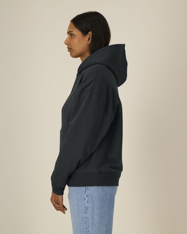 Chaser - Der Relaxed Unisex-Hoodie - Black - L bedrucken, Art.-Nr. STSU077C0021L