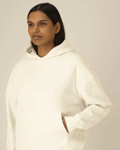 Chaser - Der Relaxed Unisex-Hoodie - Cream - XS bedrucken, Art.-Nr. STSU077C361XS Chaser - Der Relaxed Unisex-Hoodie - Cream - XS bedrucken, Art.-Nr. STSU077C361XS