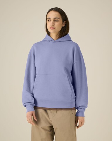 Chaser - Der Relaxed Unisex-Hoodie - Violet - XS bedrucken, Art.-Nr. STSU077C134XS