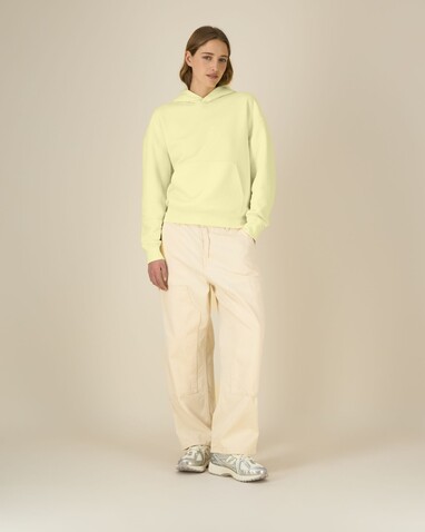Chaser - Der Relaxed Unisex-Hoodie - Lemon Sorbet - XS bedrucken, Art.-Nr. STSU077C133XS