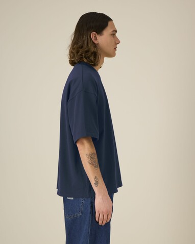 Asher - Das schwere Boxy Unisex-T-Shirt - French Navy - XXL bedrucken, Art.-Nr. STTU078C7272X Asher - Das schwere Boxy Unisex-T-Shirt - French Navy - XXL bedrucken, Art.-Nr. STTU078C7272X