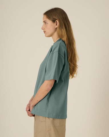 Asher - Das schwere Boxy Unisex-T-Shirt - Green Bay - XXL bedrucken, Art.-Nr. STTU078C1442X Asher - Das schwere Boxy Unisex-T-Shirt - Green Bay - XXL bedrucken, Art.-Nr. STTU078C1442X