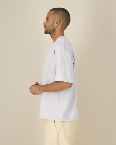 Asher - Cool Heather Grey - M bedrucken, Art.-Nr. STTU078C1461M